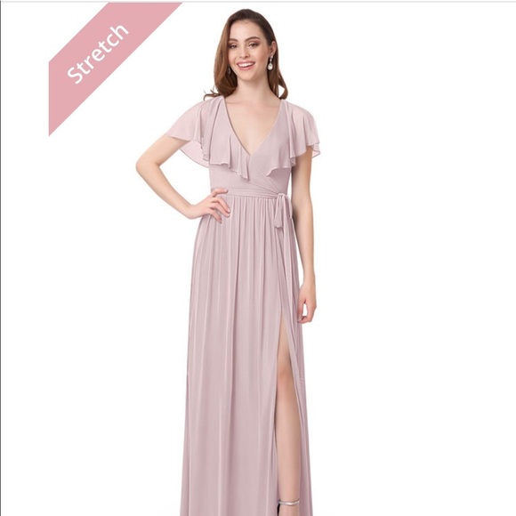 NWT Azazie - Dusty Mauve - Size 4 - Picture 3 of 5